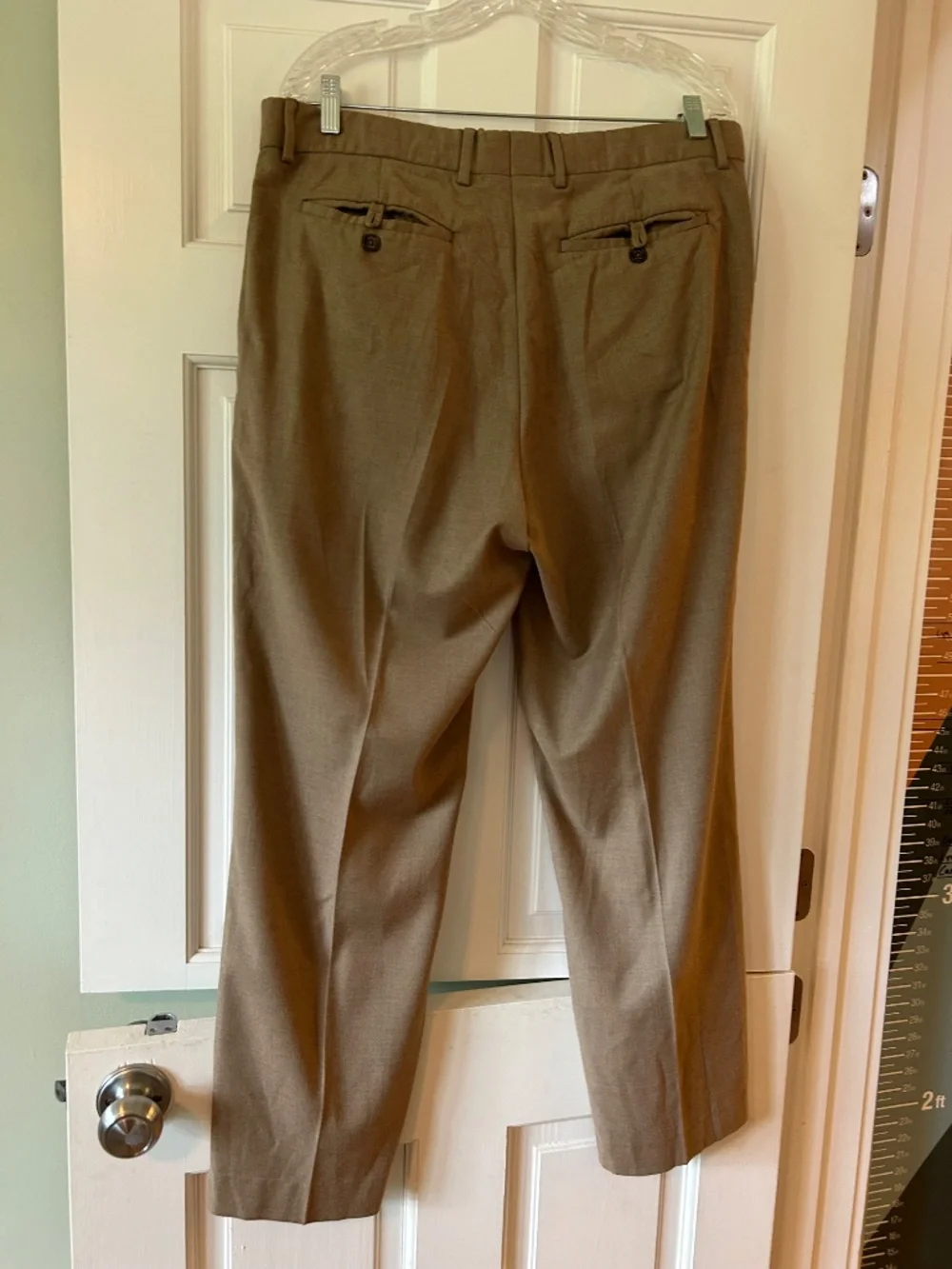BANANA REPUBLIC DRESS PANTS MEDIUM TAN 35 X 32